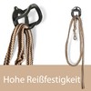 Pferdelinis Horse Lead Rope, 2m, Brown/Beige, Pre-braided Polypropylene