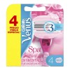 Cartucho Rastrillo Mujer Gillette Venus Spa, 4 Unidades