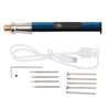 Electric Engraving Pen Kit USB Rechargeable Machine Mini Portable Polishing