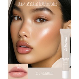 2 Colors Lip Gloss Butter Balm,Hydrating Tinted Lipgloss Set for Women Beige Brown Pink Nude Tint Lip Long Lasting Lip Glow Oil Non Sticky Lip Tint Balm Lip Care Mother's Day Makeup Gift-01+03