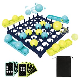 1 Set of Bouncing Ball Tabletop Games, 1 Piece Black Non-woven Drawstring Pocket, Board Game, Bounce Game, Decompression Game, Games for Kids and Adults