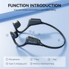 MZYMI Bone Conduction Headphones, Wireless Bluetooth 5.4 Open Ear Headphones,