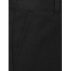 Boys Twin-Pack School Shorts - Adjustable Waist - Black Grey