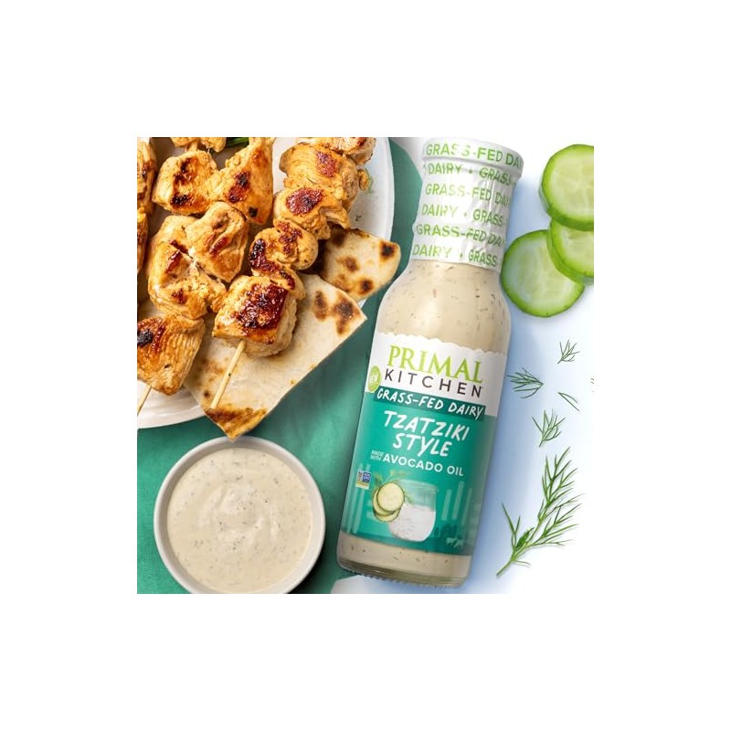 Primal Kitchen Tzatziki Dairy Dressing, 8 oz