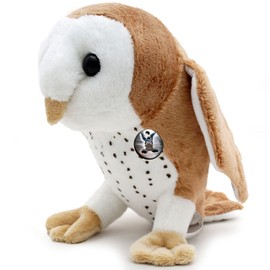 Barn Owl Cuddly Toy Owl Bird Grasping Plush Toy Fjodor - Cuddly Toys *biz