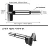 Tungsten Steel Forstner Drill Bit, 60 mm, ASNOMY Forstner Drill
