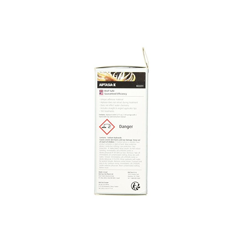 Red Sea Aiptasia-X 60ml - Aiptasia Treatment for Marine Aquariums