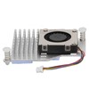for Pi 5 Cooler Replacement Aluminium Alloy Temperature Controlled PWM