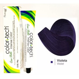 Color Tech Kit Tinte Color Tech  Semipermanente tono violeta para cabello
