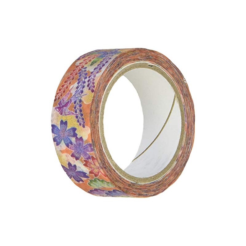 Kamiiso Sansho GR-1027 Masking Tape, Okinawa/Beni-type Enyun 0.6 inches (15