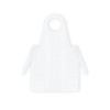 Meditrade Disposable Polyethylene Apron Blocked Individually Tear Off LDPE White