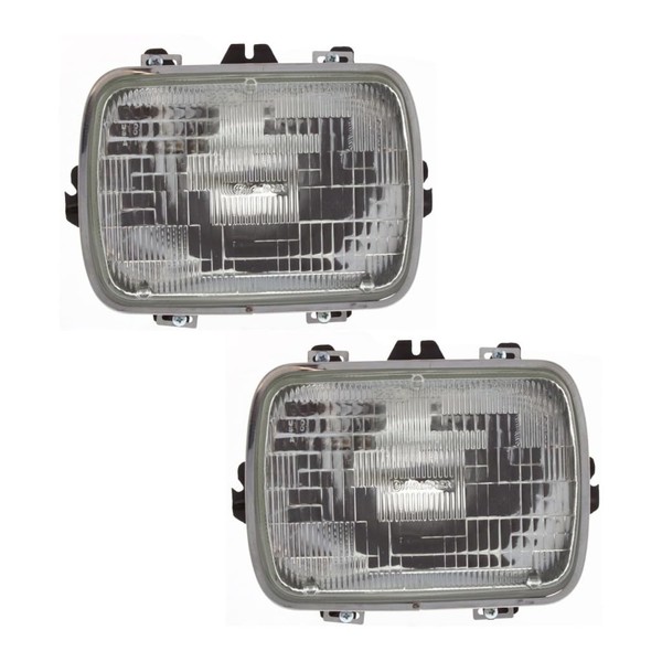 KarParts360 For Chevy K5 Blazer 1978-1986 Headlight Assembly Driver And