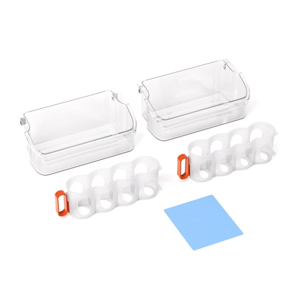 LUBIYACK 2PCS 240324502 Refrigerator Door Bin Shelf Replacement Compatible with