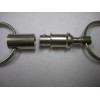 Pull Apart Quick Release Keychain Key Rings
