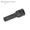 CoCud Impact Triple Square Spline Bit Socket, M17 Bit 1/2"