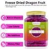 Amilutuo Freeze-Dried Dragon Fruit, Freeze-Dried Fruit, No Added Sugars, 6.52OZ/185g