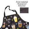 FUSTMW Bubble Tea Apron Bubble Tea Lover Gifts Boba Tea