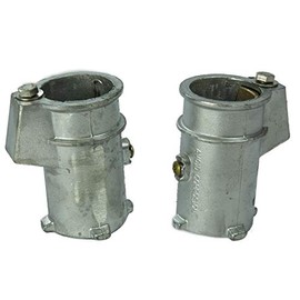 Inground Swimming Pool Ladder Aluminum Socket - 2 Pack