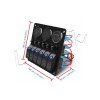 LLD_TK 6 Gang ON Off Toggle Rocker Switch Panel Circuit