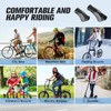 GlasFlength Ergonomic Bicycle Grips MTB Bicycle Handlebar Grips Mountain Bike