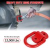 AUTOBOTS 1/2" Heavy Duty Bolt-On Forged D Ring, 12000Lbs Break