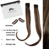 Fringe Clip in Hair Extensions - 100% Remy Human Hair