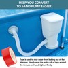 Conversion Kit Replacement for Summer Waves Skimmer Pumps, Fit SFX1000