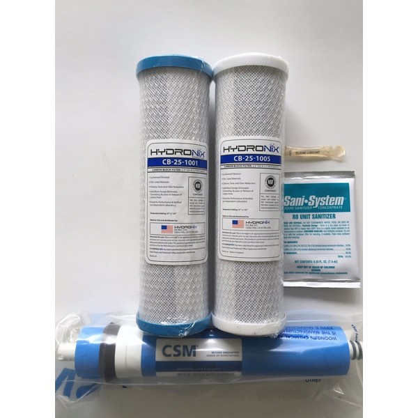 na GE SMART WATER RO PNRV12ZBL PRE & POST FILTERS