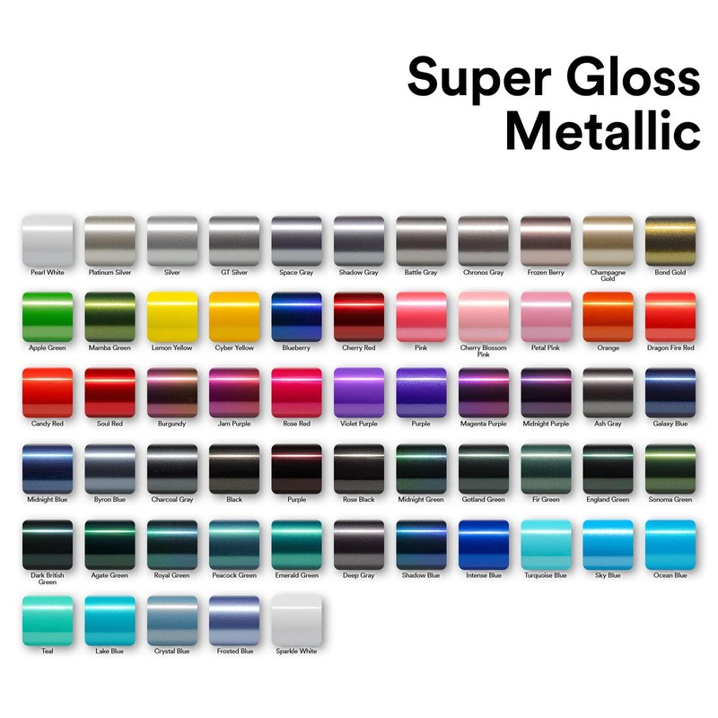 Super Gloss Metallic Passion Pink Automotive Vinyl Wrap Car Vehicle