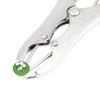 Stainless Steel Castration Pliers Clamp with 100PCS Tail Docking Rings