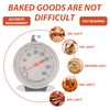 Dial Oven Thermometer, 0-400°C Stainless Steel Thermometer Kitchen Cooking Thermometer