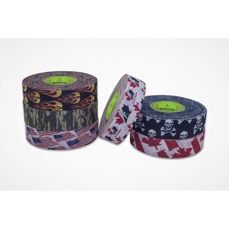 Renfrew Pro Camouflage Patterned Cloth Hockey Tape