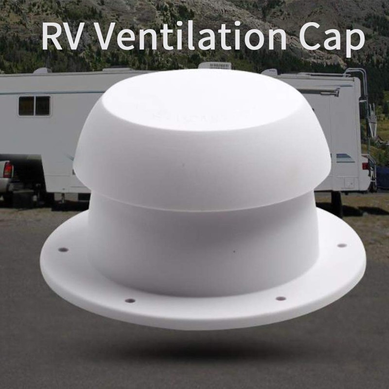 RV Roof Ventilation Cap Mushroom Head Shape Motorhome Round Exhaust