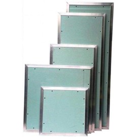 AirTech-UK Plasterboard Access Panels All Size with Aluminium Frame Inspection Hatch Revision Door ((150X150 mm))