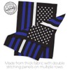 Americana Home & Garden US Thin White Line House Flag