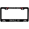 Oakvale West Virginia Vanity Metal License Plate Frame