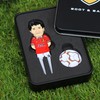 Keane & Cantona Man United Golf Divot Tool & Ball