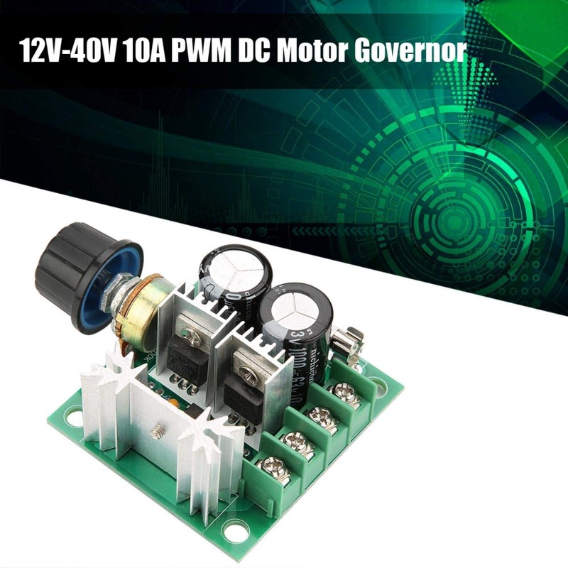 Motor Governor,Motor Speed Controller Module,PWM DC Motor Governor Stepless Variable