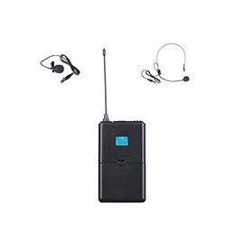 innopow Bodypack with Lapel & Headset Mic for WM200 CH1 556.5Mhz
