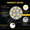 YM E-Bright 12-Pack G4 Puck Lights LED Bulbs Side Pin