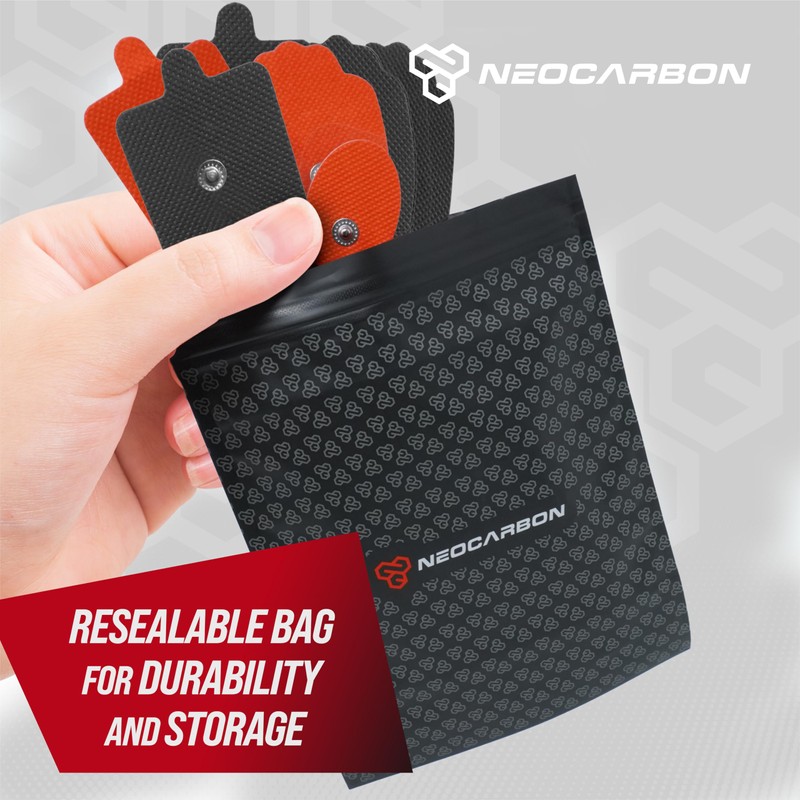 Reusable Electrode Pads for TENS EMS Unit, 20 Replacement Premium