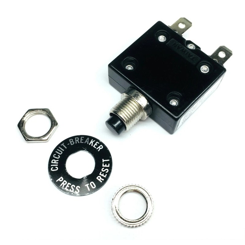 Philmore NEW 3 Amp Push Button Thermal Circuit Breaker 12-50V