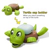 TZBDRUIS Turtle Cup Holder Funny, Screaming Sea Turtle Coaster with