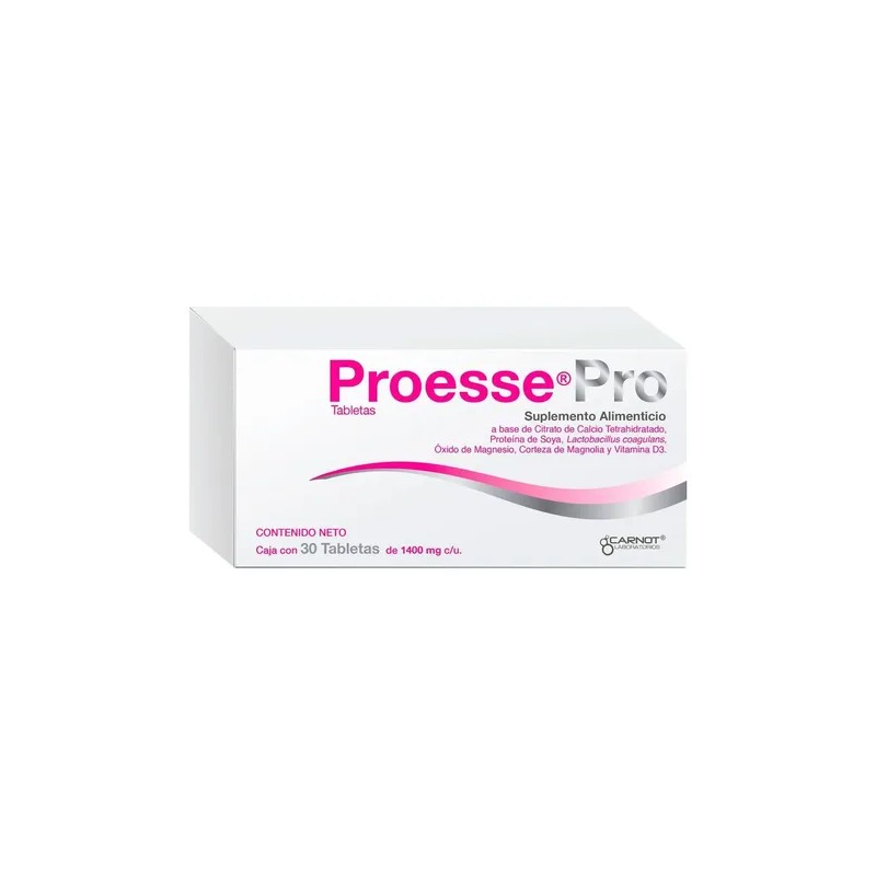 Proesse Pro 30 Tabs Suplemento A Base De Calcio Magnolia