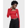 PUMIEY Long Sleeve Shirts for Women Dupes T Shirts Womens