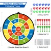 Dartboard Children's Toy 29 Inch Double-Sided Dartboard with Sticky Balls