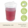 Plastic Beaker with Drinking Lid - Pack of 3 |