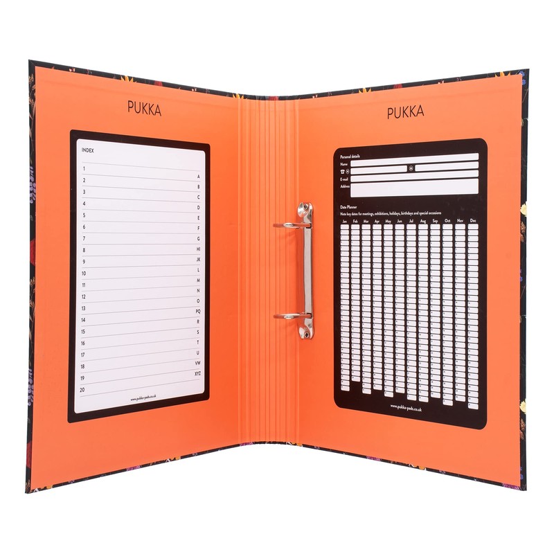 Pukka Pad, Bloom A4 Preloaded Rollbound Ringbinder – includes Personal