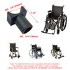 Wheelchair Seat Rail Guide Fits 7/8 Inch Tubing - Transport