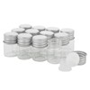 Cadbibe 5ml Glass Vials with Screw Caps and Plastic Stoppers,